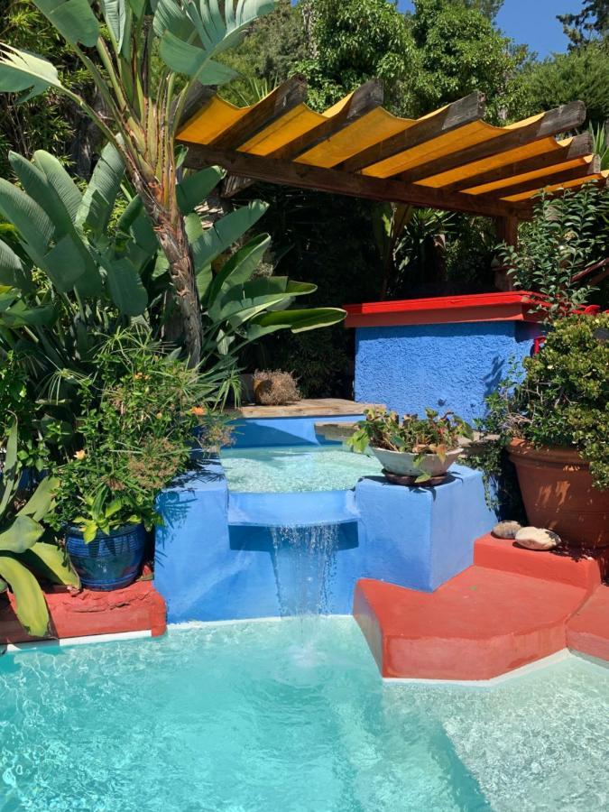"La Villa Bali", En Bord De Mer A 5 Mn Des Plages Avec Piscine A Cascade, Grand Exterieur Unique Sur Le Theme De Bali Six-Fours-les-Plages Exterior foto